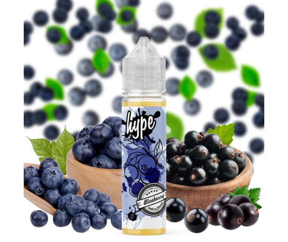 Сольова рідина Hype Organic Blueberry 60 мл (Чорниця)
